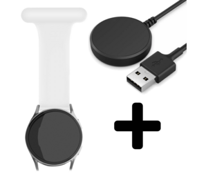 Strap-it GW5 - verpleegkundige band (wit) + Oplader - Batch 2 (06-2023)