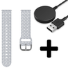 Strap-it Strap-it Bandje geschikt voor Samsung Galaxy Watch 5 (40mm / 44mm / Pro) gevlochten siliconen bandje (grijs) - Incl. Oplader geschikt voor Samsung Galaxy Watch 5 40 mm / 44 mm / Pro (oplaadkabel) Strap-it Strap-it Bandje geschikt voor Samsung Galaxy Watch 5 (40mm / 44mm / Pro) gevlochten siliconen bandje (grijs) - Incl. Oplader geschikt voor Samsung Galaxy Watch 5 40 mm / 44 mm / Pro (oplaadkabel)