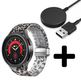Strap-it Luminous Leopard GW5 - magnetisch bandje + Oplader - Batch 2 (06-2023)
