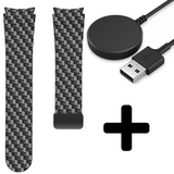 Strap-it Carbon Fiber GW5 - magnetisch bandje + Oplader - Batch 2 (06-2023)