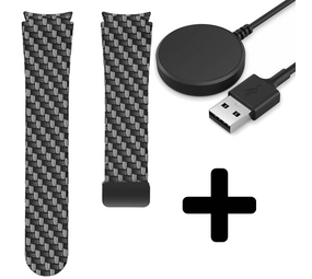 Strap-it Carbon Fiber GW5 - magnetisch bandje + Oplader - Batch 2 (06-2023)