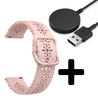 Strap-it Strap-it Bandje geschikt voor Samsung Galaxy Watch 5 (40mm / 44mm / Pro) siliconen bandje met patroon (roze) - Incl. Oplader geschikt voor Samsung Galaxy Watch 5 40 mm / 44 mm / Pro (oplaadkabel) Strap-it Strap-it Bandje geschikt voor Samsung Galaxy Watch 5 (40mm / 44mm / Pro) siliconen bandje met patroon (roze) - Incl. Oplader geschikt voor Samsung Galaxy Watch 5 40 mm / 44 mm / Pro (oplaadkabel)