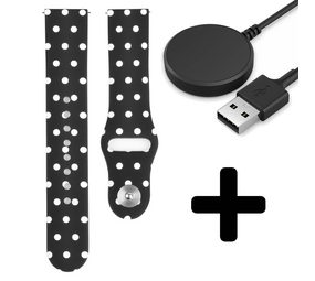 Strap-it Dancing Dots GW5 - bandje + Oplader - Batch 2 (06-2023)