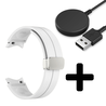 Strap-it Strap-it Bandje geschikt voor Samsung Galaxy Watch 5 (40mm / 44mm / Pro) Magnetische sport band - Siliconen bandje - (wit) - Incl. Oplader geschikt voor Samsung Galaxy Watch 5 40 mm / 44 mm / Pro (oplaadkabel) Strap-it Strap-it Bandje geschikt voor Samsung Galaxy Watch 5 (40mm / 44mm / Pro) Magnetische sport band - Siliconen bandje - (wit) - Incl. Oplader geschikt voor Samsung Galaxy Watch 5 40 mm / 44 mm / Pro (oplaadkabel)