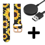 Strap-it Sunny Flower GW5 - bandje + Oplader - Batch 2 (06-2023)