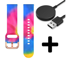 Strap-it Color Crazy GW5 - bandje + Oplader - Batch 2 (06-2023)