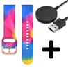 Strap-it Strap-it Color Crazy Bandje geschikt voor Samsung Galaxy Watch 5 (40mm / 44mm / Pro) - Incl. Oplader geschikt voor Samsung Galaxy Watch 5 40 mm / 44 mm / Pro (oplaadkabel) Strap-it Strap-it Color Crazy Bandje geschikt voor Samsung Galaxy Watch 5 (40mm / 44mm / Pro) - Incl. Oplader geschikt voor Samsung Galaxy Watch 5 40 mm / 44 mm / Pro (oplaadkabel)