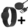 Strap-it Strap-it Bandje geschikt voor Samsung Galaxy Watch 5 (40mm / 44mm / Pro) bandje magnetisch siliconen bandje (zwart) - Incl. Oplader geschikt voor Samsung Galaxy Watch 5 40 mm / 44 mm / Pro (oplaadkabel) Strap-it Strap-it Bandje geschikt voor Samsung Galaxy Watch 5 (40mm / 44mm / Pro) bandje magnetisch siliconen bandje (zwart) - Incl. Oplader geschikt voor Samsung Galaxy Watch 5 40 mm / 44 mm / Pro (oplaadkabel)