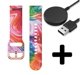 Strap-it Colorful GW5 - bandje + Oplader - Batch 2 (06-2023)