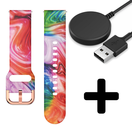 Strap-it Strap-it Colorful Bandje geschikt voor Samsung Galaxy Watch 5 (40mm / 44mm / Pro) bandje bandje - Incl. Oplader geschikt voor Samsung Galaxy Watch 5 40 mm / 44 mm / Pro (oplaadkabel) Strap-it Strap-it Colorful Bandje geschikt voor Samsung Galaxy Watch 5 (40mm / 44mm / Pro) bandje bandje - Incl. Oplader geschikt voor Samsung Galaxy Watch 5 40 mm / 44 mm / Pro (oplaadkabel)