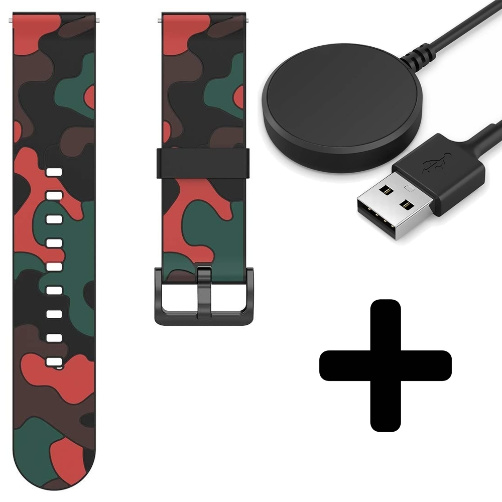 Strap-it Strap-it Bandje geschikt voor Samsung Galaxy Watch 5 (40mm / 44mm / Pro) bandje camouflage band (rood) - Incl. Oplader geschikt voor Samsung Galaxy Watch 5 40 mm / 44 mm / Pro (oplaadkabel) Strap-it Strap-it Bandje geschikt voor Samsung Galaxy Watch 5 (40mm / 44mm / Pro) bandje camouflage band (rood) - Incl. Oplader geschikt voor Samsung Galaxy Watch 5 40 mm / 44 mm / Pro (oplaadkabel)