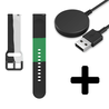 Strap-it Strap-it Bandje geschikt voor Samsung Galaxy Watch 5 (40mm / 44mm / Pro) bandje triple sport band (zwart-wit-groen) - Incl. Oplader geschikt voor Samsung Galaxy Watch 5 40 mm / 44 mm / Pro (oplaadkabel) Strap-it Strap-it Bandje geschikt voor Samsung Galaxy Watch 5 (40mm / 44mm / Pro) bandje triple sport band (zwart-wit-groen) - Incl. Oplader geschikt voor Samsung Galaxy Watch 5 40 mm / 44 mm / Pro (oplaadkabel)