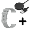 Strap-it Strap-it Bandje geschikt voor Samsung Galaxy Watch 5 (40mm / 44mm / Pro) bandje luxe siliconen bandje (grijs) - Incl. Oplader geschikt voor Samsung Galaxy Watch 5 40 mm / 44 mm / Pro (oplaadkabel) Strap-it Strap-it Bandje geschikt voor Samsung Galaxy Watch 5 (40mm / 44mm / Pro) bandje luxe siliconen bandje (grijs) - Incl. Oplader geschikt voor Samsung Galaxy Watch 5 40 mm / 44 mm / Pro (oplaadkabel)