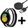 Strap-it Strap-it Bandje geschikt voor Samsung Galaxy Watch 5 (40mm / 44mm / Pro) bandje Milanese band roestvrij staal - RVS - Milanees - Metalen bandje vervanging - Metaal - (zwart/wit) - Incl. Oplader geschikt voor Samsung Galaxy Watch 5 40 mm / 44 mm / Pro Strap-it Strap-it Bandje geschikt voor Samsung Galaxy Watch 5 (40mm / 44mm / Pro) bandje Milanese band roestvrij staal - RVS - Milanees - Metalen bandje vervanging - Metaal - (zwart/wit) - Incl. Oplader geschikt voor Samsung Galaxy Watch 5 40 mm / 44 mm / Pro