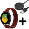 Strap-it Strap-it Bandje geschikt voor Samsung Galaxy Watch 5 (40mm / 44mm / Pro) bandje Milanese band roestvrij staal - RVS - Milanees - Metalen bandje vervanging - Metaal - (rood) - Incl. Oplader geschikt voor Samsung Galaxy Watch 5 40 mm / 44 mm / Pro Strap-it Strap-it Bandje geschikt voor Samsung Galaxy Watch 5 (40mm / 44mm / Pro) bandje Milanese band roestvrij staal - RVS - Milanees - Metalen bandje vervanging - Metaal - (rood) - Incl. Oplader geschikt voor Samsung Galaxy Watch 5 40 mm / 44 mm / Pro