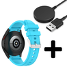 Strap-it Strap-it Bandje geschikt voor Samsung Galaxy Watch 5 (40mm / 44mm / Pro) bandje siliconen bandje (lichtblauw) - Incl. Oplader geschikt voor Samsung Galaxy Watch 5 40 mm / 44 mm / Pro (oplaadkabel) Strap-it Strap-it Bandje geschikt voor Samsung Galaxy Watch 5 (40mm / 44mm / Pro) bandje siliconen bandje (lichtblauw) - Incl. Oplader geschikt voor Samsung Galaxy Watch 5 40 mm / 44 mm / Pro (oplaadkabel)