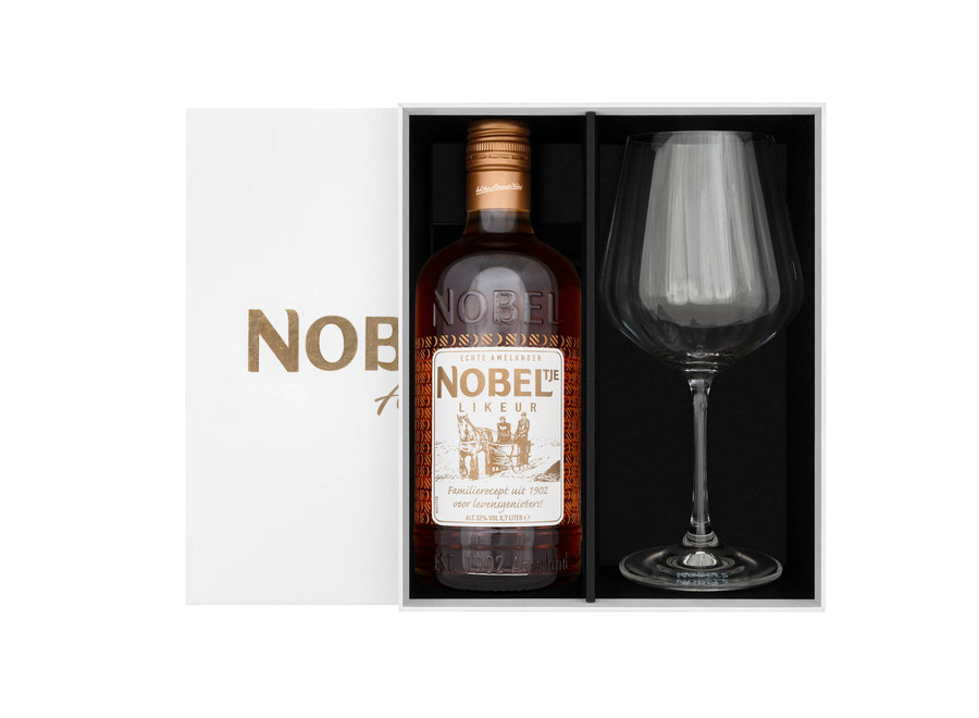 Nobeltje Likeur + Cocktailglas