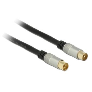 DeLock Premium Antenna Coax kabel quad shielded-2.0 meter
