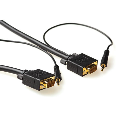 Bulk Ultra High performance VGA + Audio male-male-3.0 meter