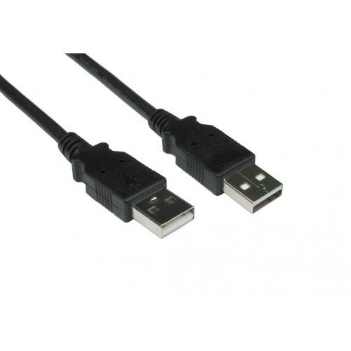 KEM High Quality USB A Male - USB A Male Black (USB 2.0) - 3.0 meter