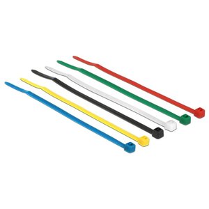 DeLock Ty-raps kabel bundelaars 100 stuks