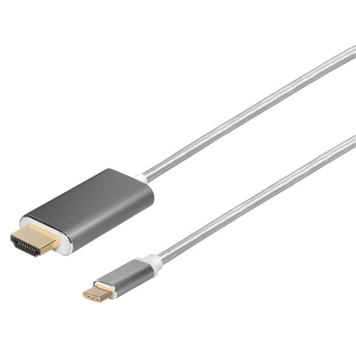 KEM USB Typ C Stecker - HDMI Stecker (4K @ 30 Hz) - 1,5 meter