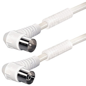 KEM KEM Antenne Coax kabel (IEC) Haakse connectoren-5.0 meter