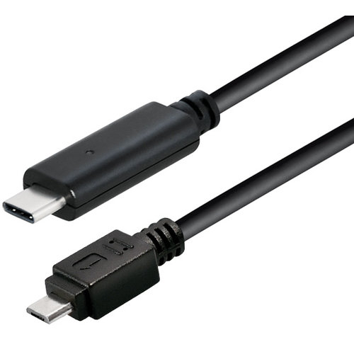 KEM USB-C male - Micro USB-B male kabel (USB 2.0) -1.0 meter