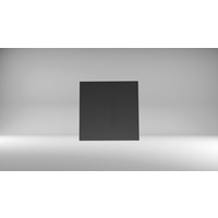 Panel mount frame - Blind-Zwart