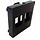 Digitel Panelmount - 2 Keystones-Zwart