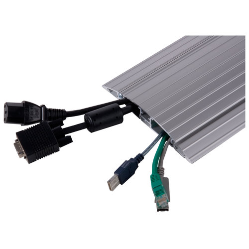 Dataflex Kabelgoot Aluminium Hoekstuk