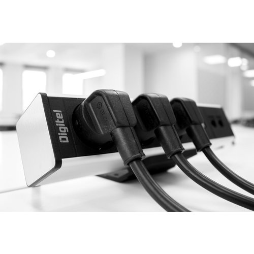 Digitel Desk Up Module – 2-voudig - 2x Stroom