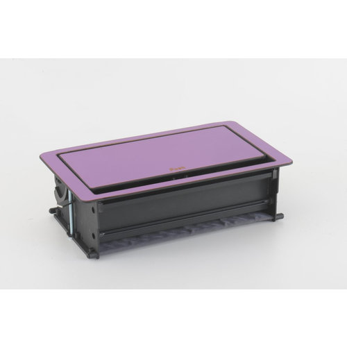 Digitel Flip Up - 4-Voudig, 3x stroom, 1x USB lader (2 ingangen) - Zwart