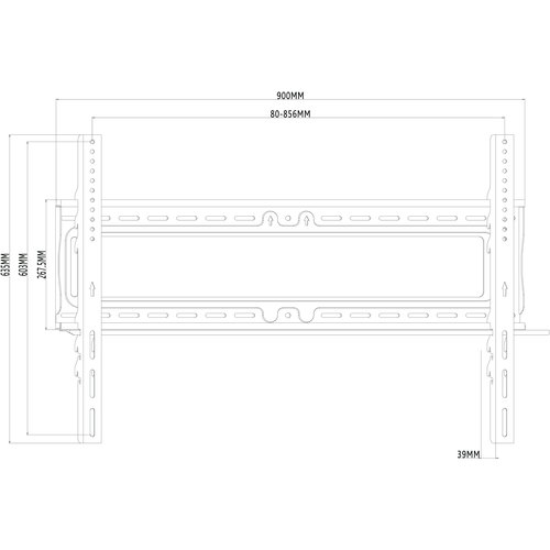 MyWall TV Muurbeugel HP63A (42-90 inch)