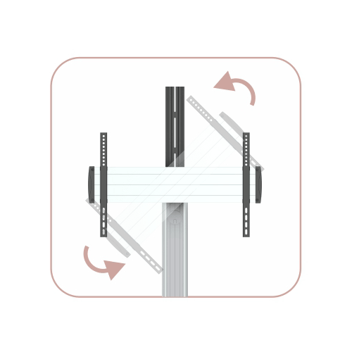 MyWall TV standaard MyWall HP101 (37 - 70 Inch, 160 cm hoog)