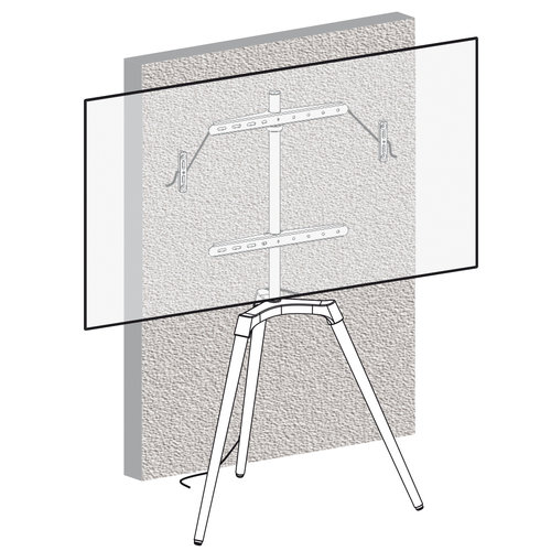 MyWall Tripod TV Standaard "Easel" Studio HT 20 L