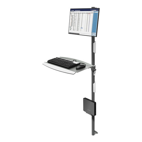 Dataflex Dataflex Viewmate werkstation met wandbevestiging 732