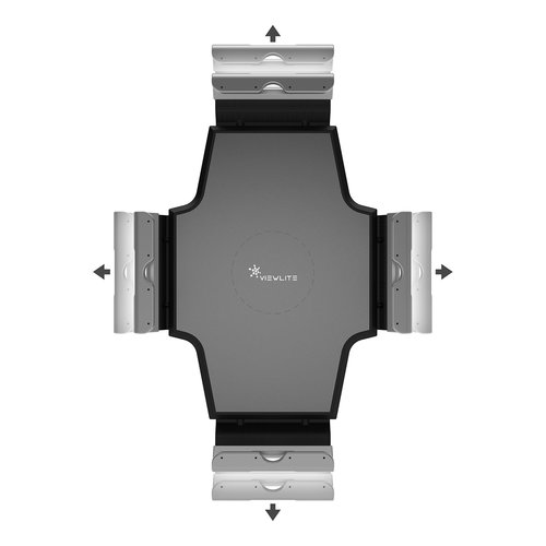 Dataflex Dataflex ViewLite Universele Tablethouder 053 Zwart