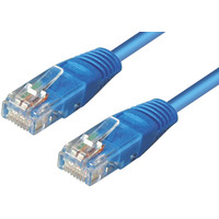 Cat 6 UTP kabel 0.5 meter Blauw