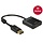 DeLock Actieve DisplayPort 1.2 - HDMI adapterkabel (4K Ultra HD)-Zwart