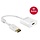 DeLock actieve DisplayPort 1.2 - HDMI adapterkabel (4K Ultra HD)-Wit