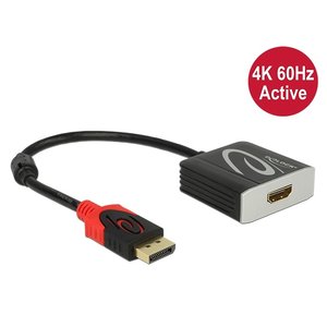 DeLock DisplayPort 1.2 naar HDMI female