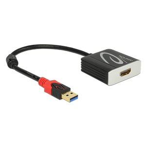 DeLock USB 3.0 type-A male - HDMI female adapter