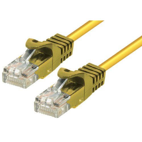 KEM Cat 6a SSTP netwerk kabel (Geel)-5.0 meter