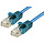 KEM Cat 6a SSTP netwerk kabel (Blauw)-0.25 meter