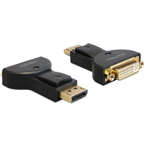 DeLock DP male - DVI (24+5) female adapter