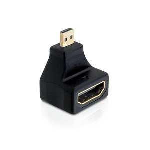 DeLock HDMI D - HDMI A - 90° Adapter