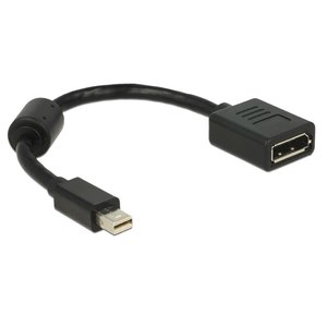 DeLock Mini DP Male - DisplayPort female adapter