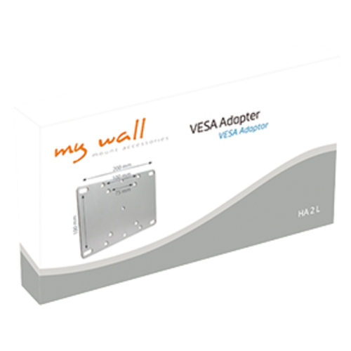 MyWall VESA adapter - VESA 75/100 naar VESA 100x200