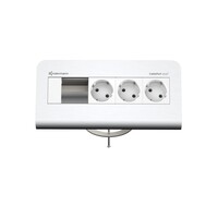 3x Stroom, 1x Leeg - Brushed